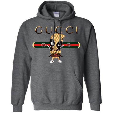 deadpool hoodie gucci|limited edition gucci deadpool hoodie.